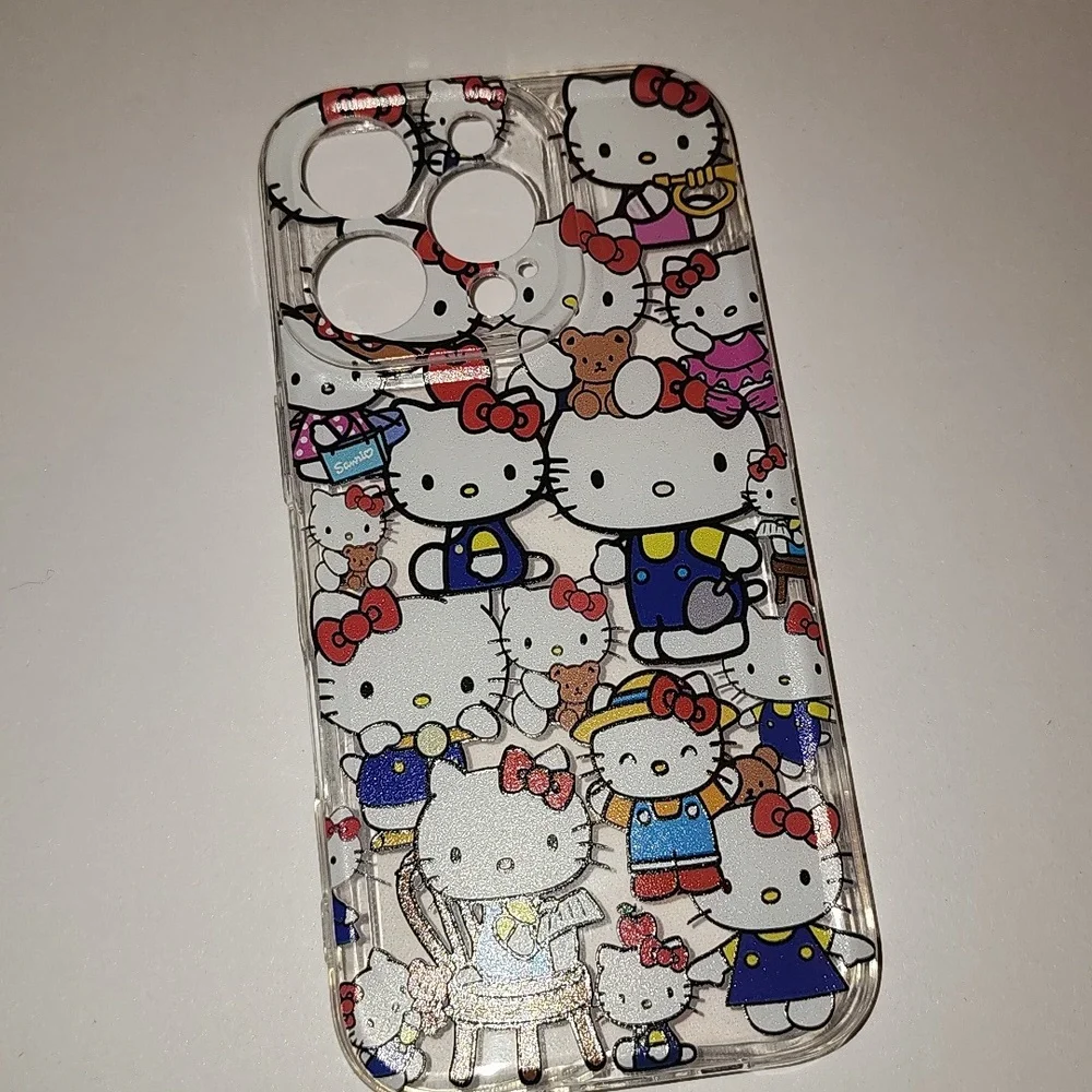 Brand new Apple IPhone 16 Pro Hello Kitty Silicone Phone case